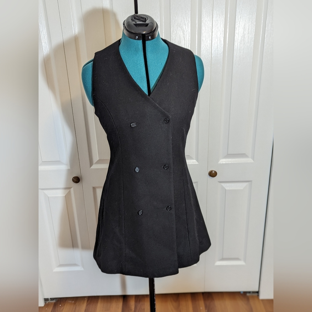 90's wool mini dress